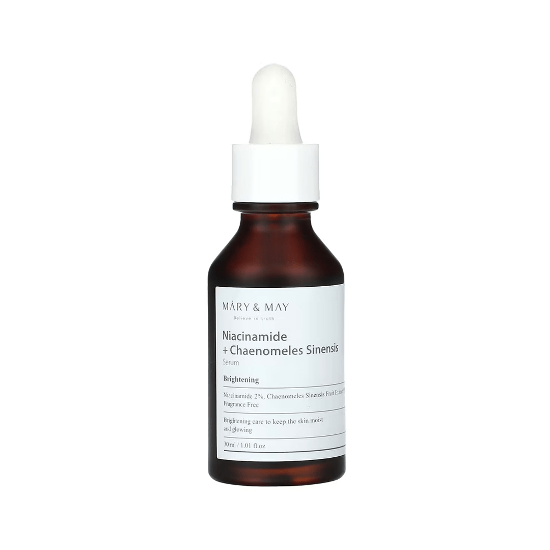 Mary & May Niacinamide + Chaenomeles Sinensis Serum 30ml | Brightening & Pore Care Serum