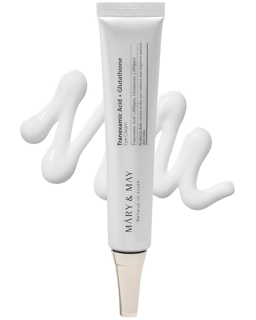 Buy Original Mary&May Tranexamic Acid + Glutathione Eye Cream 30ml |  Brightening & Anti-Dark Circle Eye Care  Nectar Beauty Hub