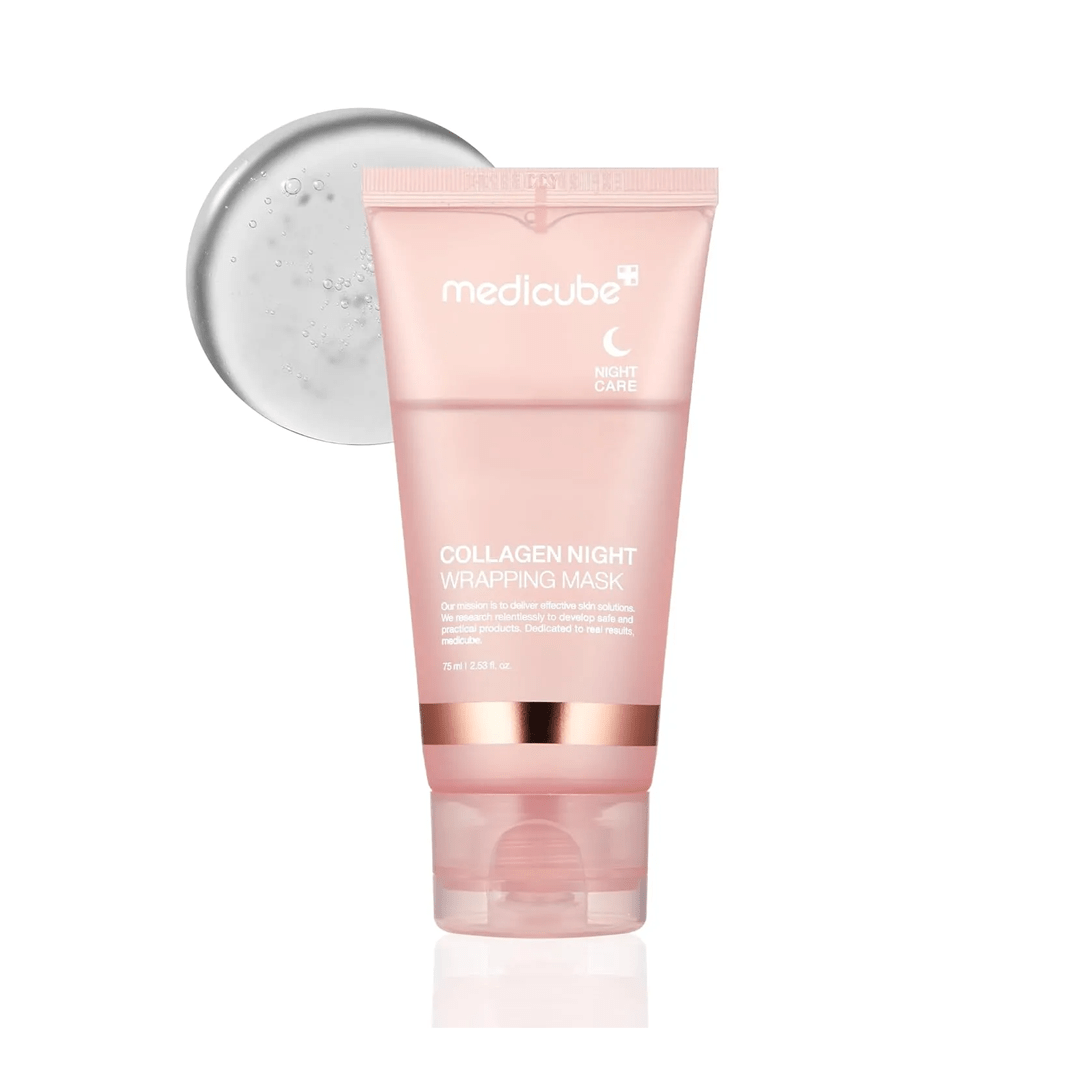 Medicube Collagen Night Wrapping Mask 75ml | Firming, Hydrating Overnight Skincare