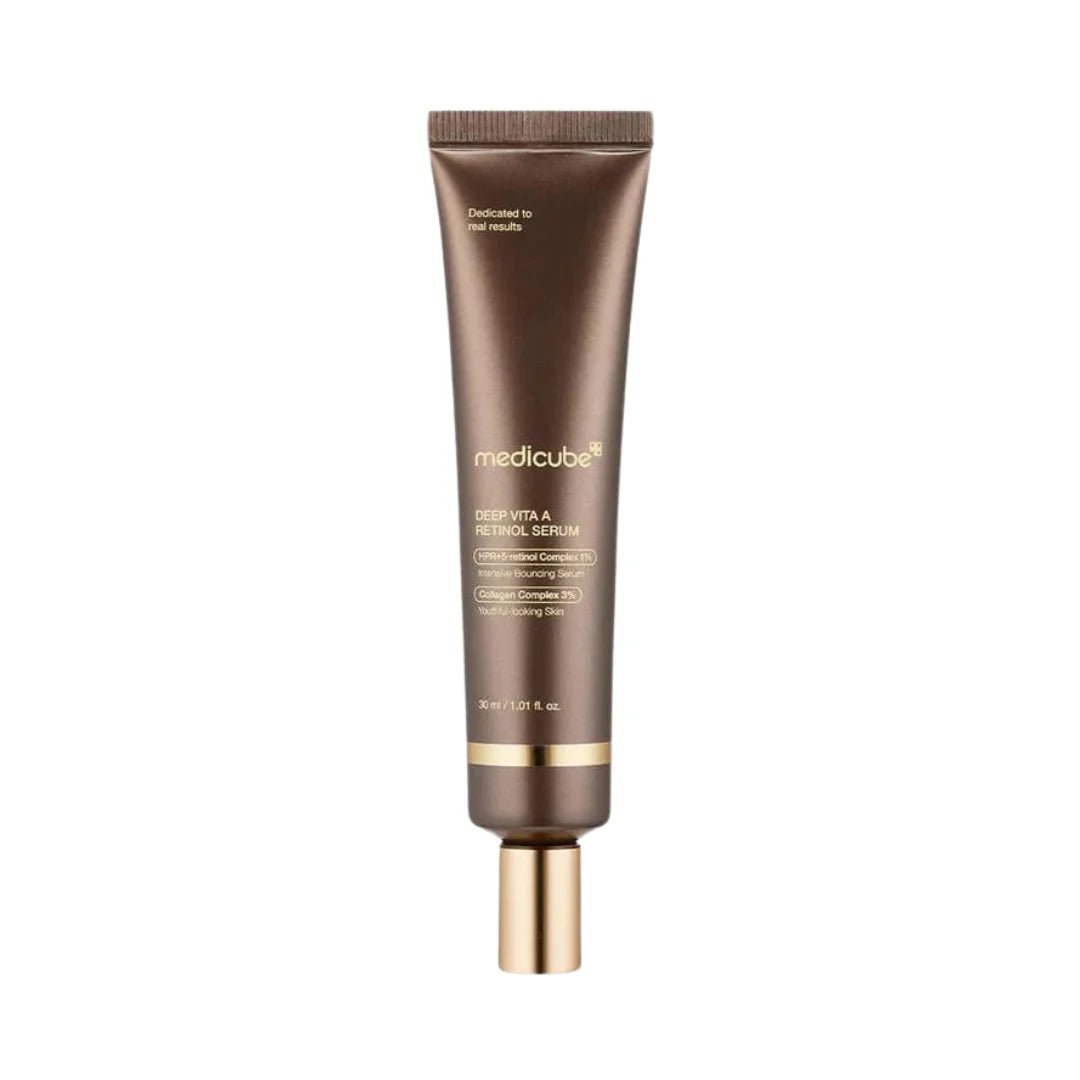 Medicube Deep Vita A Retinol Serum 30ml | Anti - Aging, Wrinkle - Reducing Retinol Treatment for Smooth, Youthful Skin