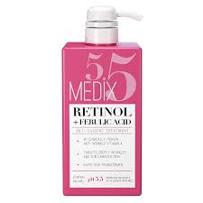Buy Medix 5.5 Retinol + Ferulic Acid Anti-Sagging Treatment in Nigeria 444ml