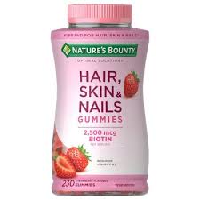 Nature’s Bounty Hair, Skin & Nails Gummies – Beauty Support from Within (230 Gummies) EXP 2026|OCT