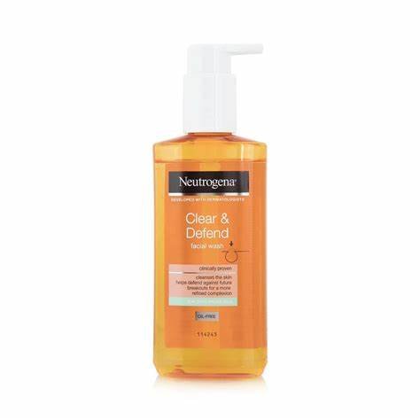 Neutrogena Clear & Defend Facial Wash 200ml