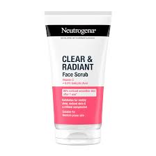 Neutrogena Clear & Radiant Face Scrub Vitamin C + 0.5% Salicylic Acid 150ml