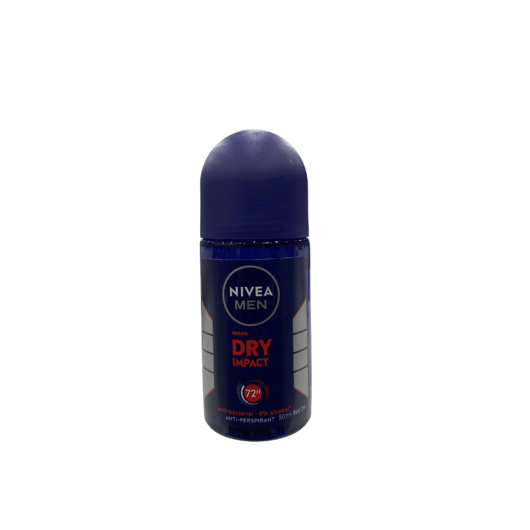 New Nivea Men Roll on Dry Impact 72H 50ml