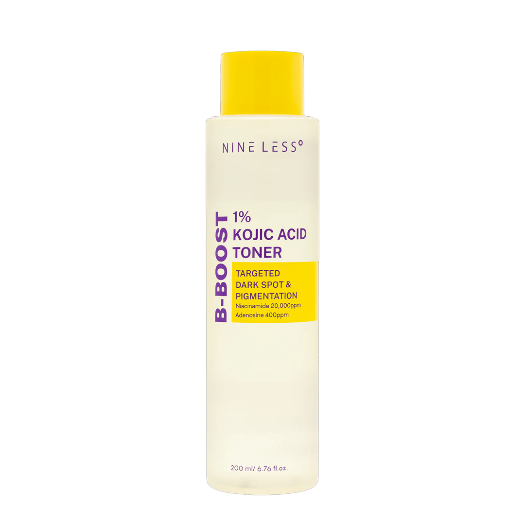 Nineless B - Boost 1% Kojic Acid Toner 200ml – Brightening & Skin Tone Correcting Toner