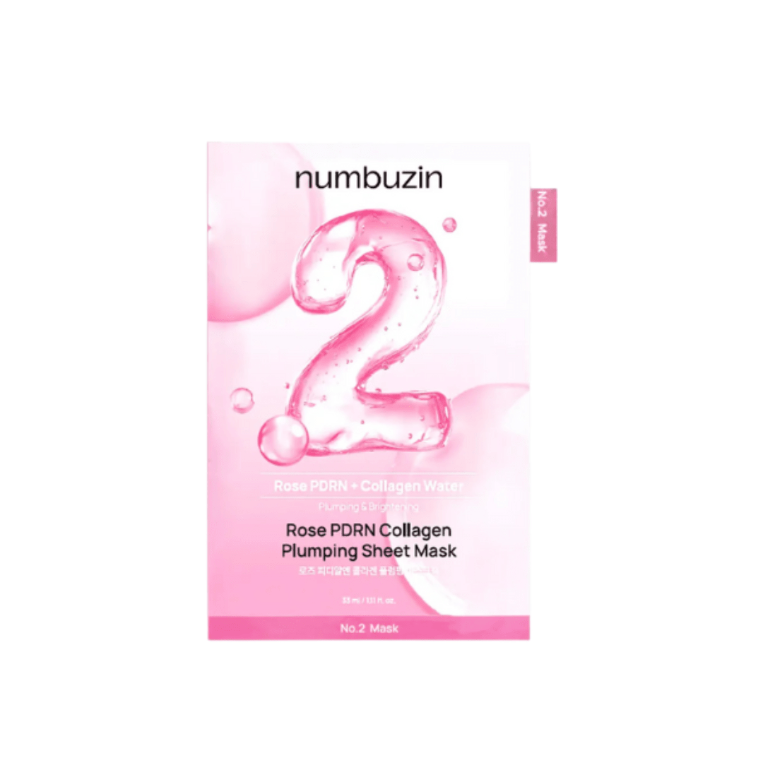 NUMBUZIN No.2 Rose PDRN Collagen Plumping Sheet Mask