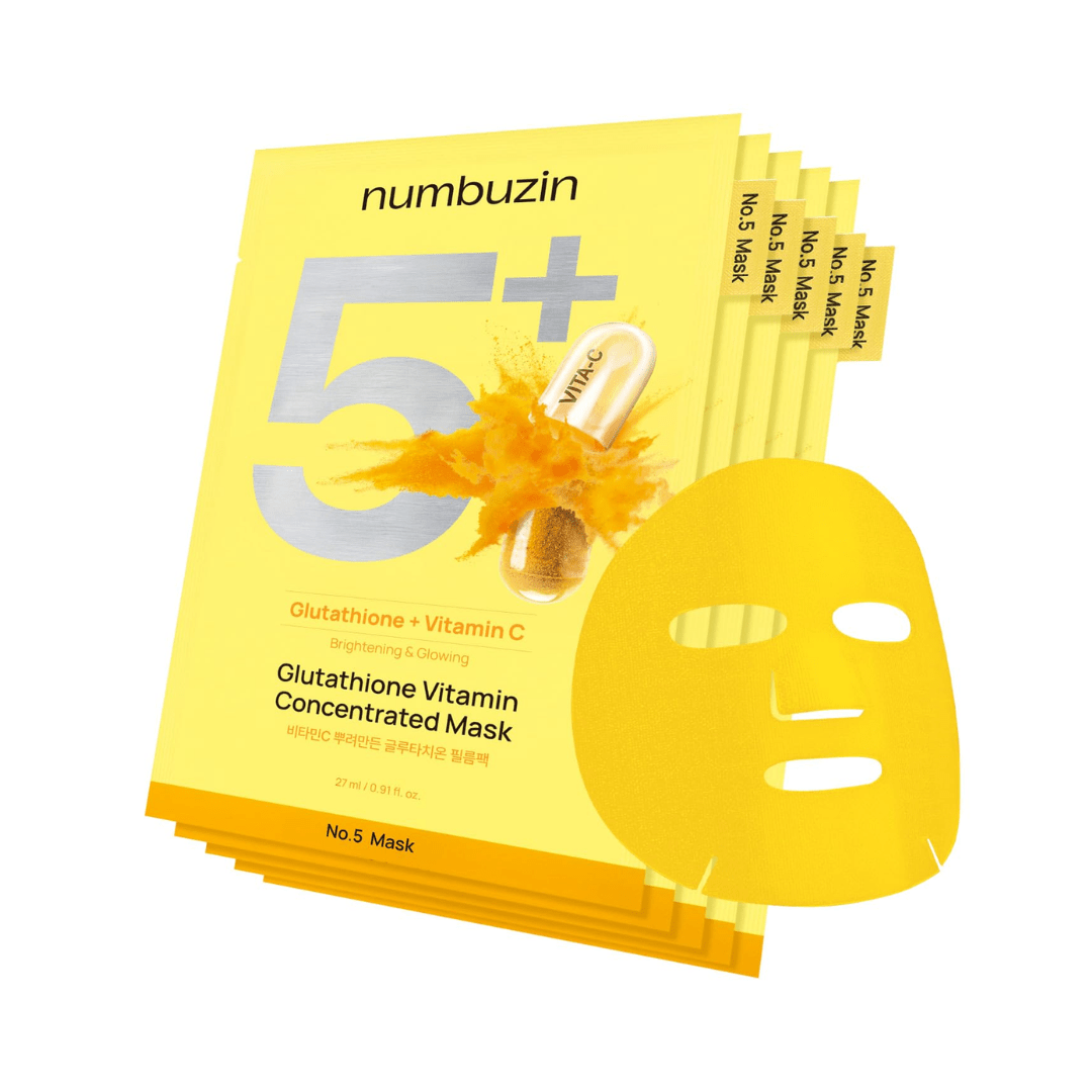 NUMBUZIN No.5+ Glutathione Vitamin Concentrated Mask
