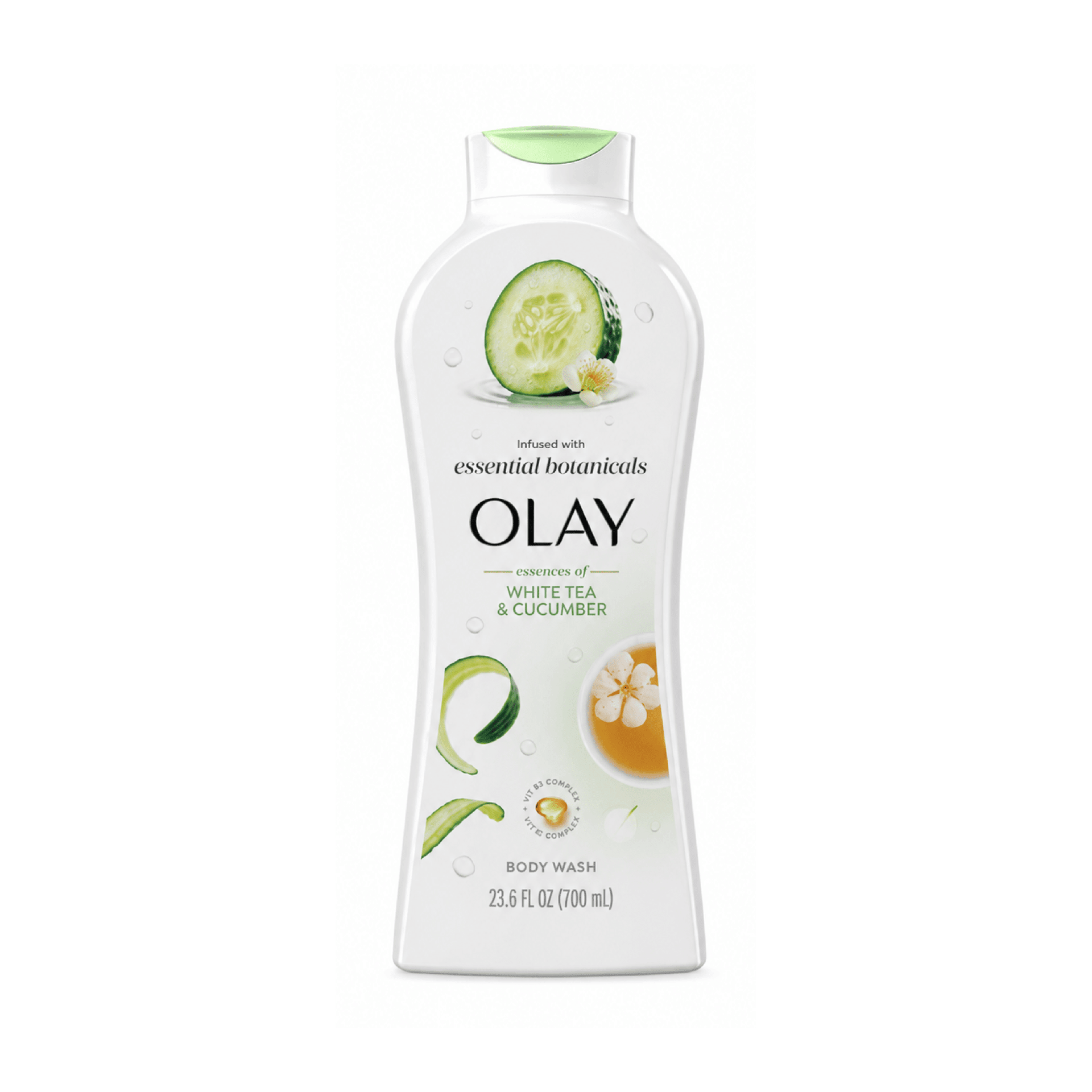 Olay Essential Botanicals Body Wash (WHITE TEA & CUCUMBER) 700ml
