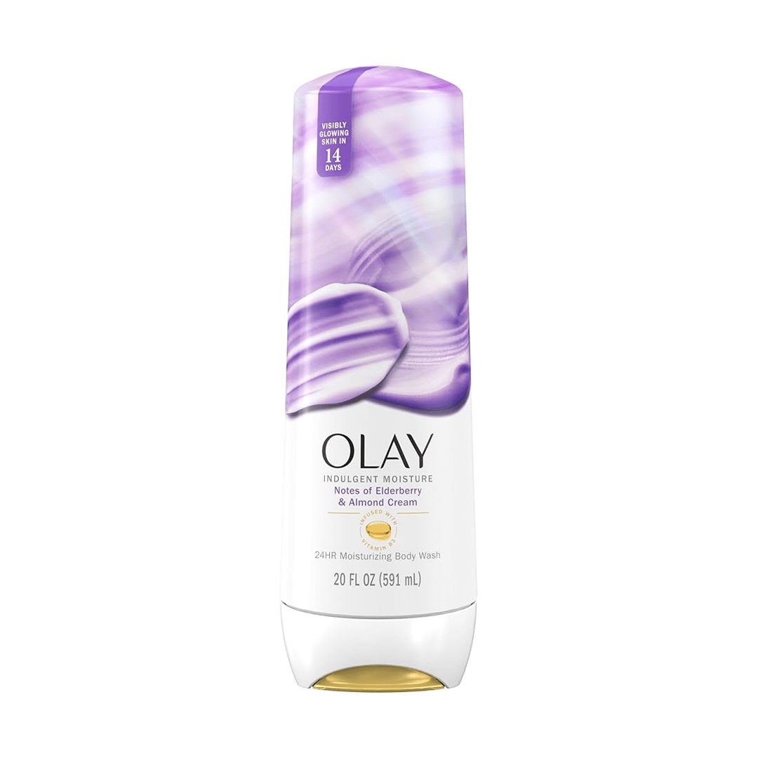 Olay Indulgent Moisture Elderberry & Almond Cream Body Wash 591ml