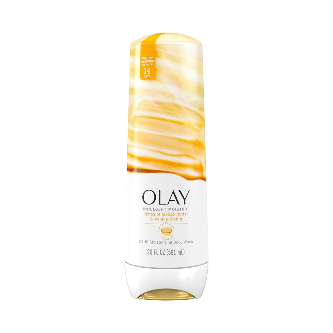 Olay Indulgent Moisture Mango Butter & Vanilla Orchid Body Wash 591ml