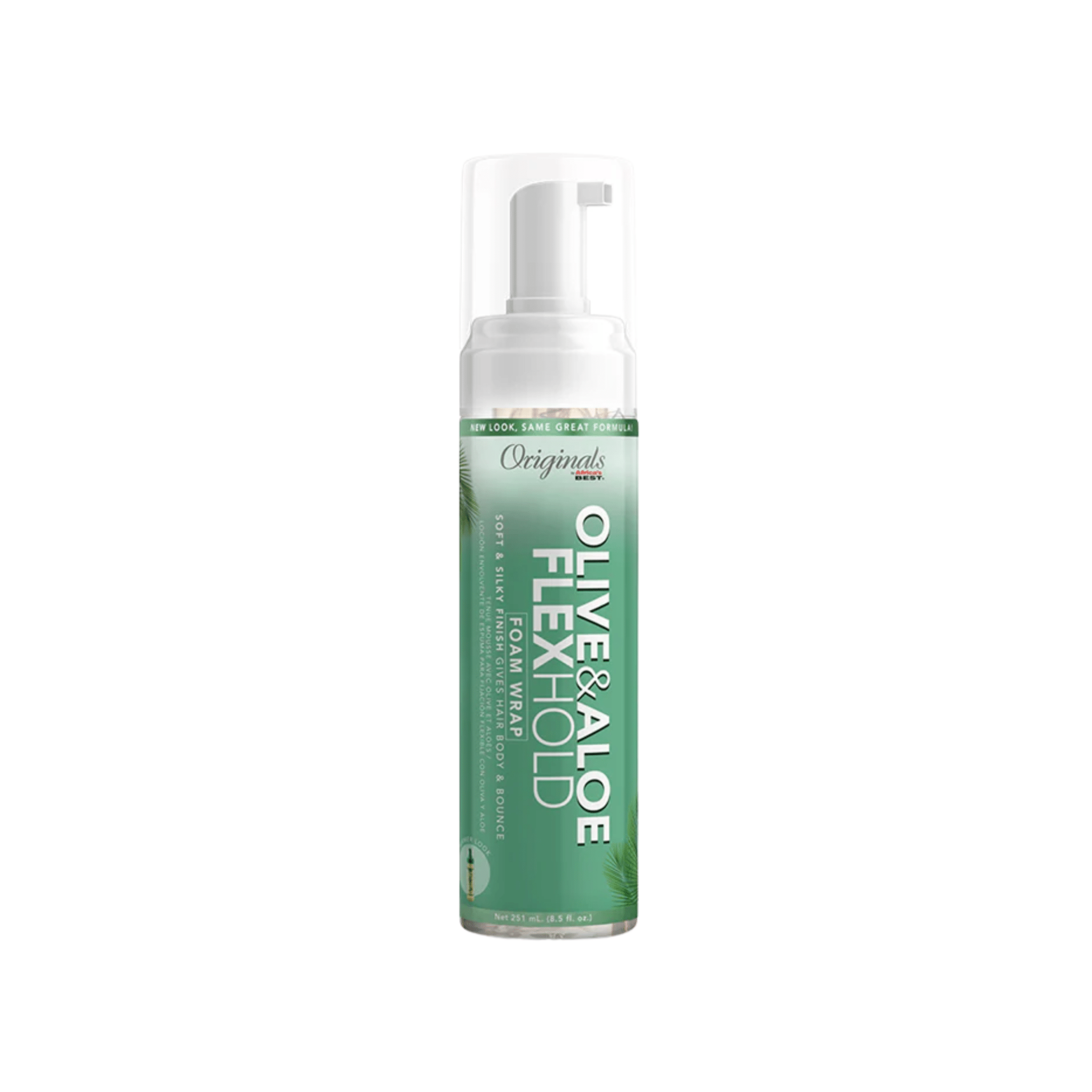Original Olive & Aloe FlexHold Foam Wrap 251ml
