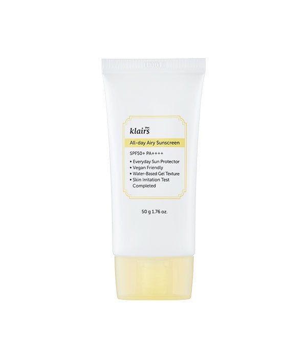 PRE-ORDER dear Klairs All-day Airy Sunscreen SPF50+PA++++ 50g