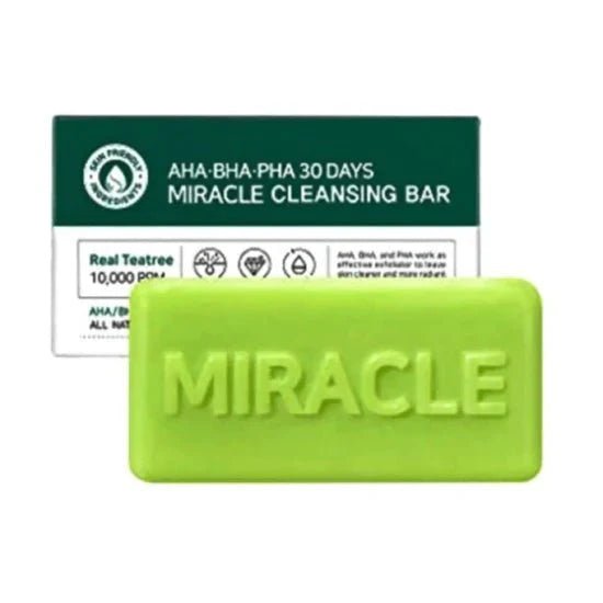 PRE-ORDER Somebymi AHA-BHA-PHA 30 Days Miracle Cleansing Bar
