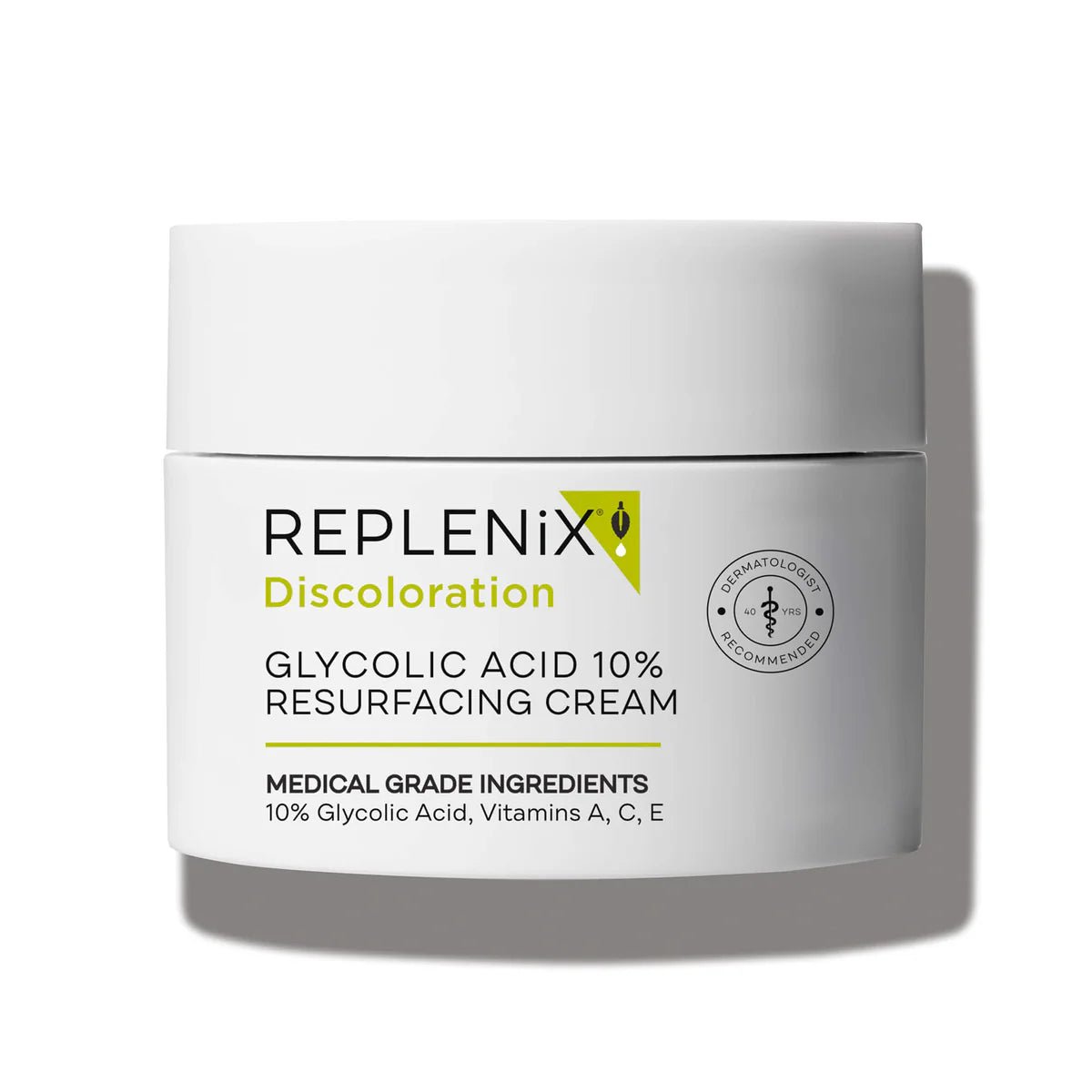Replenix Discoloration Glycolic Acid 10% Resurfacing Cream – 50g