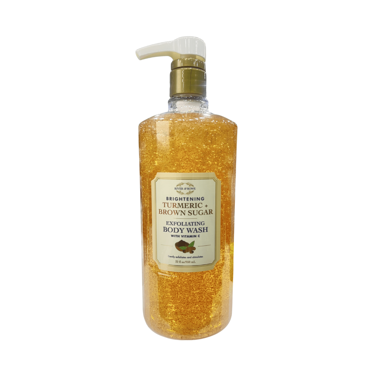 River & Rowe Turmeric + Brown Sugar Exfoliating Body Wash - 950ml