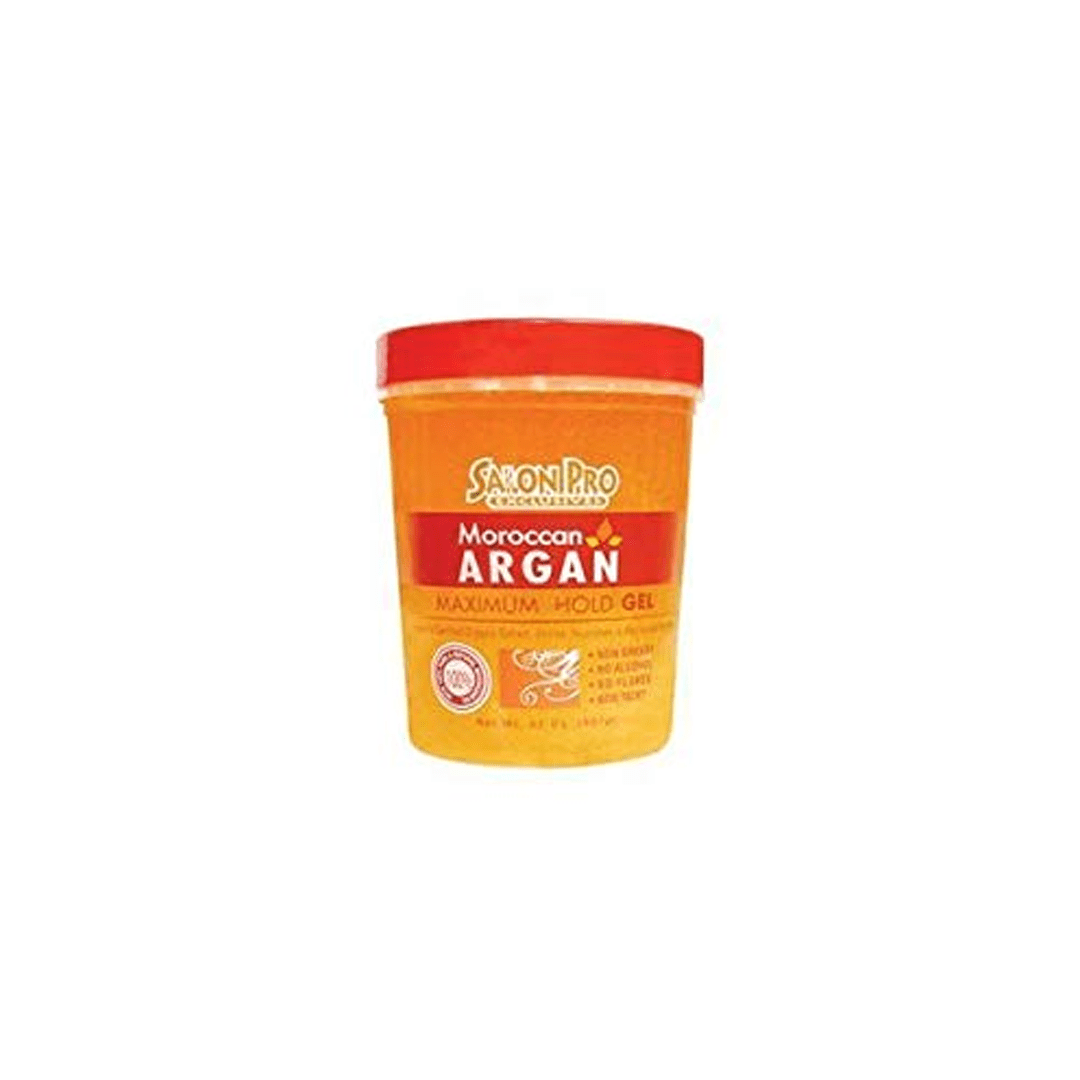 Salon Pro Moroccan Argan Maximum Hold Gel 454g