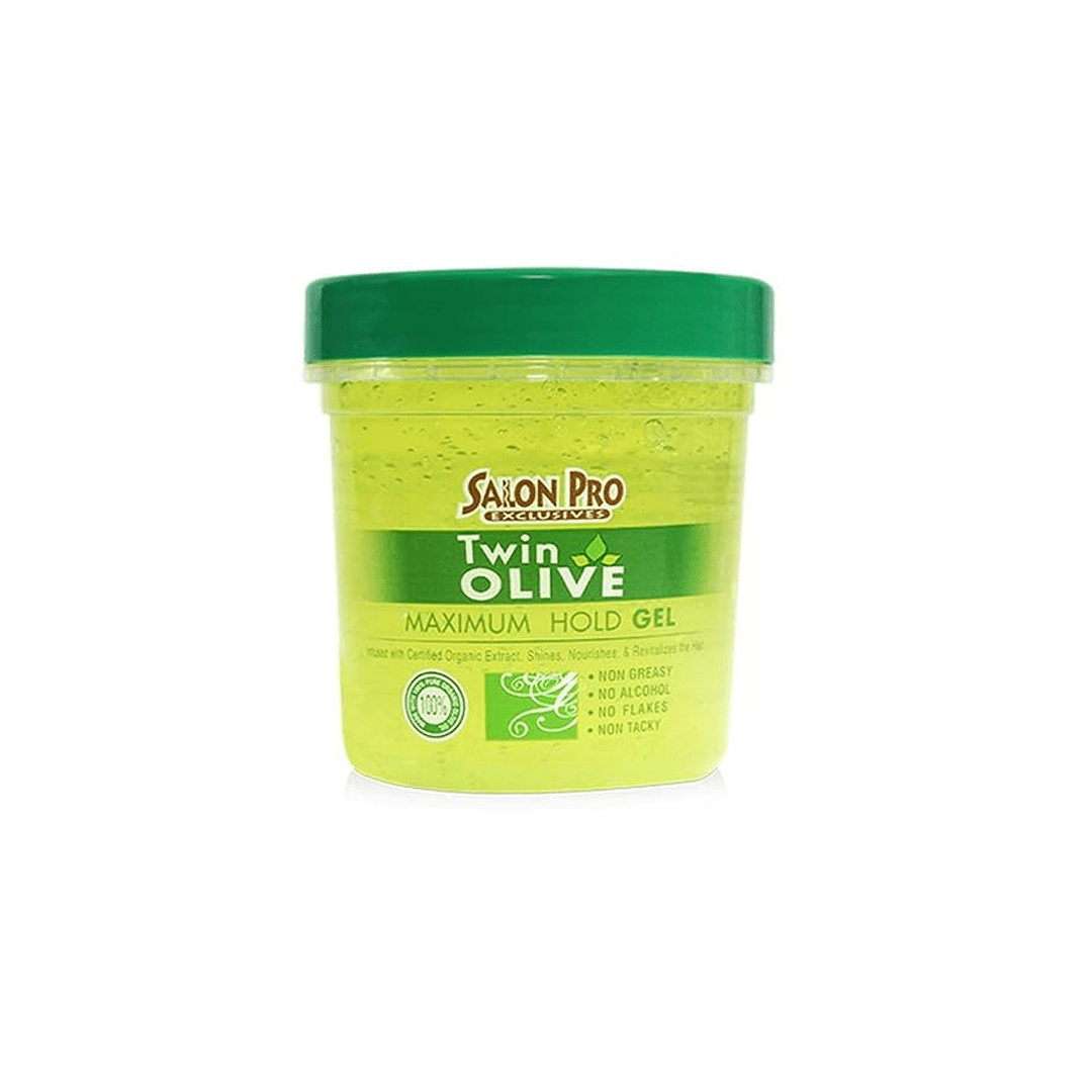 Salon Pro Twin Olive Maximum Hold Gel 454g