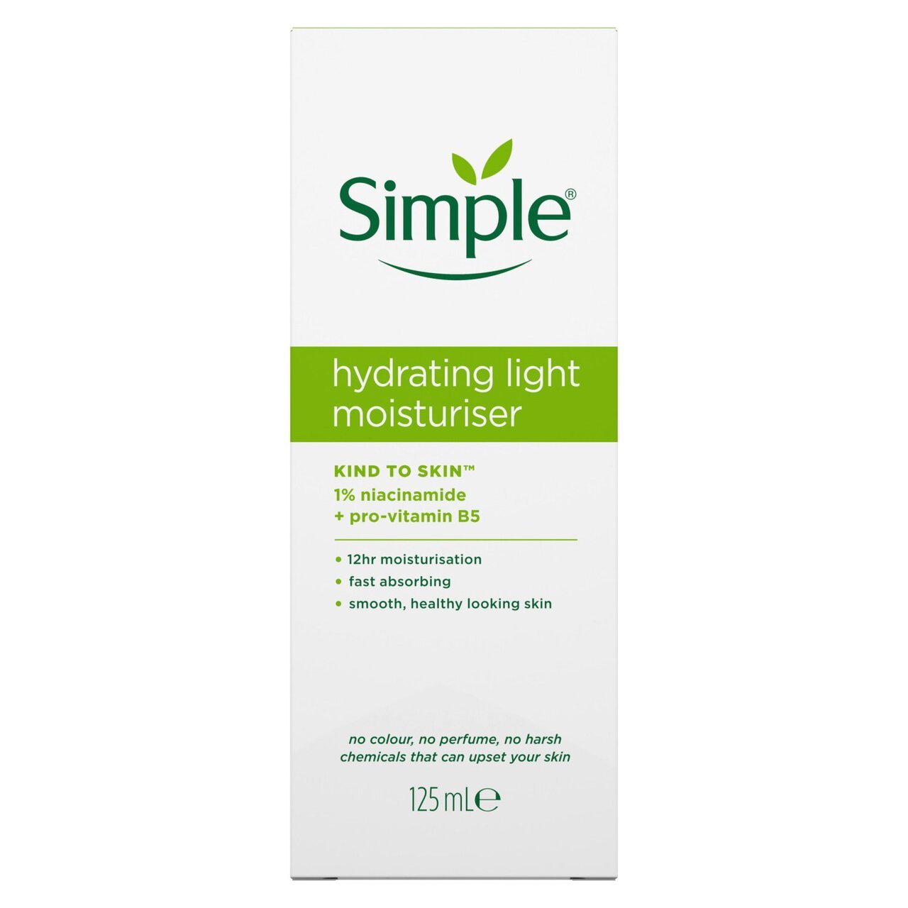 Simple Hydrating Light Moisturizer 125ml – Lightweight Hydration for Your Skin