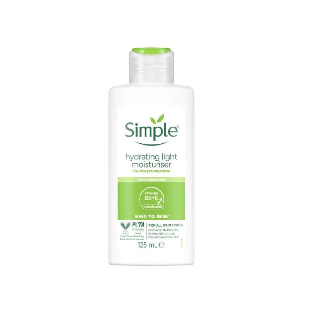 Simple Hydrating Light Moisturizer 125ml – Lightweight Hydration for Your Skin