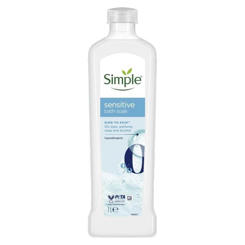 Simple Sensitive Bath Soak - 1 litre