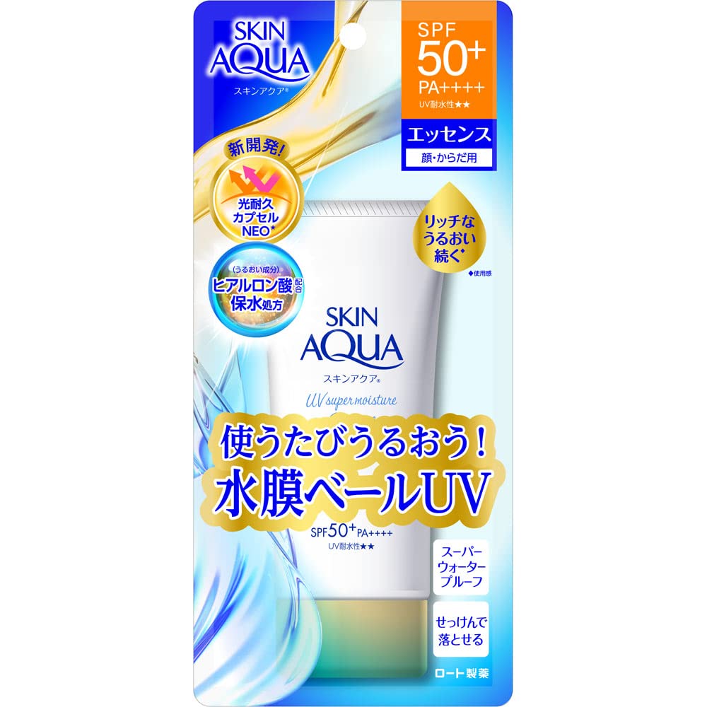 Skin Aqua Uv Super Moisture Essence Spf 50+ Pa++++ [80G]