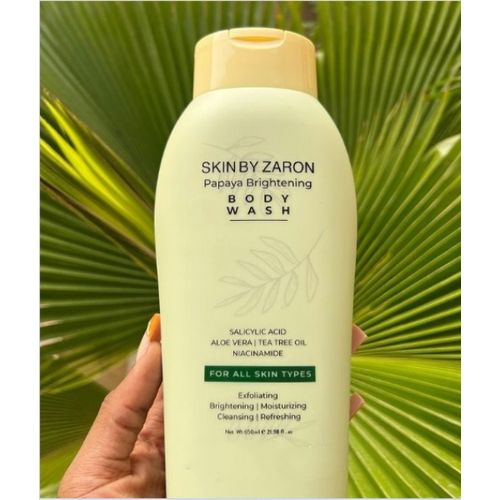 Skin By Zaron Papaya Brightening Body Wash With Salicylic Acid 650ml