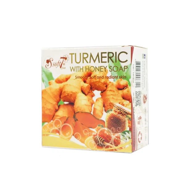Soft 7 Turmeric With Honey Soap – Brightening & Acne Care