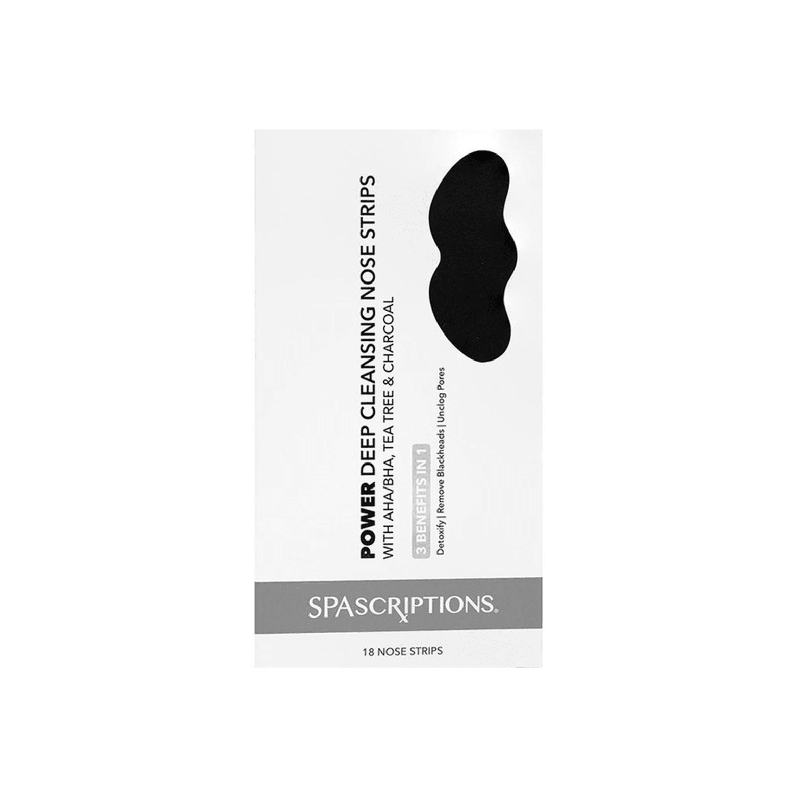 Spascriptions Power Deep Cleansing Nose Strips - 18pcs