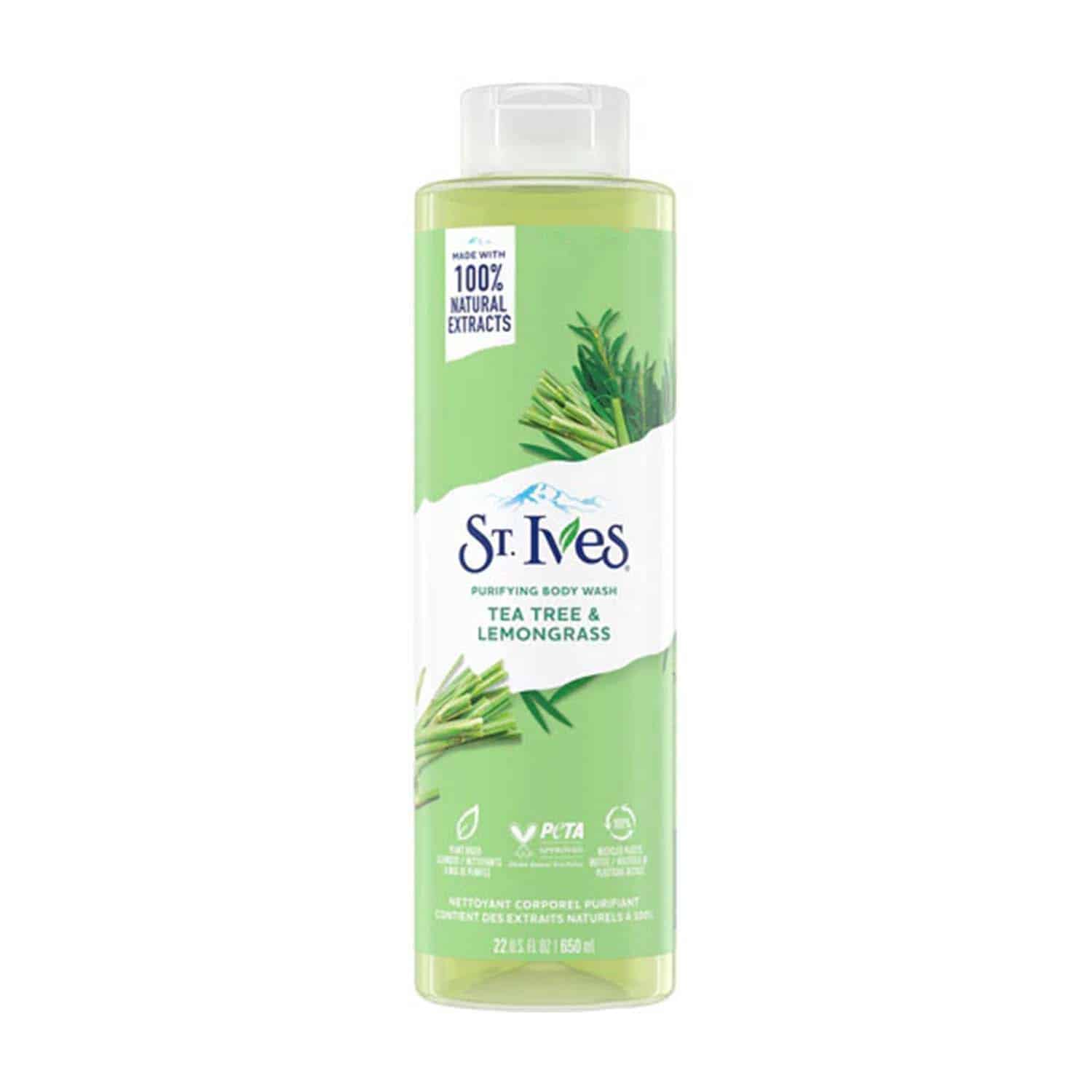 St. Ives Purifying Body Wash Tea Tree & LemonGrass 650ml