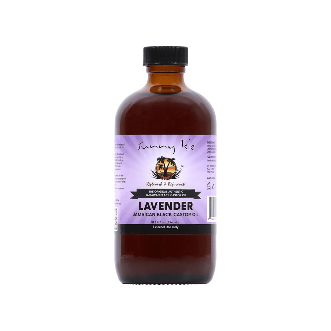Sunny Isle Replenish & Rejuvenate Lavender Jamaican Black Castor Oil 8FL. oz