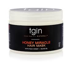 Thank God in Nature Honey Miracle Hair Mask 12oz – Deep Conditioning