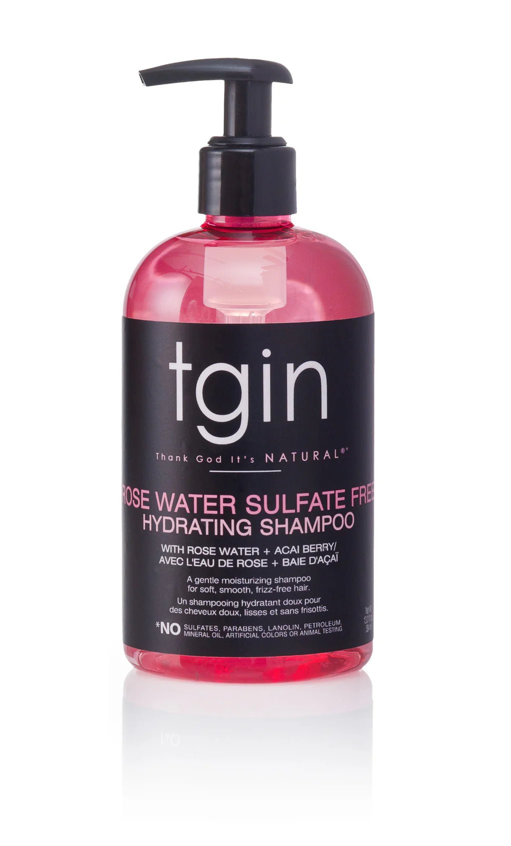 Thank God in Nature Rosewater Sulfate - Free Hydrating Shampoo – 13oz