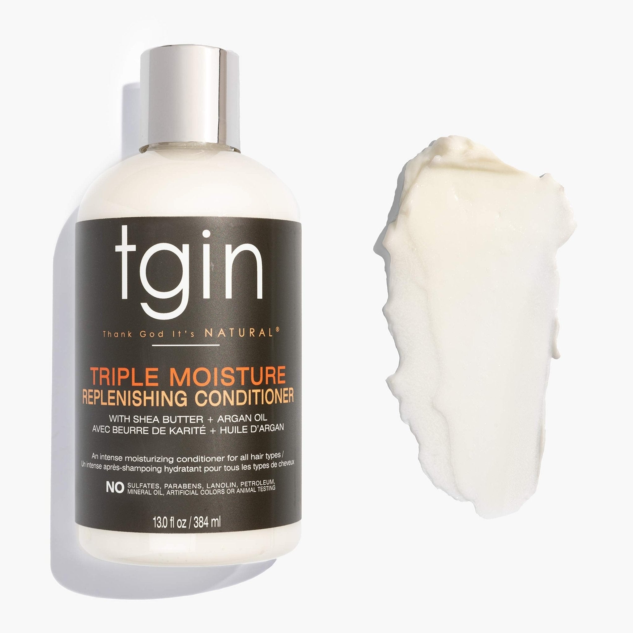 Thank God it's Natural Triple Moisture Replenishing Conditioner 13oz – Intense Hydration for Dry Hair