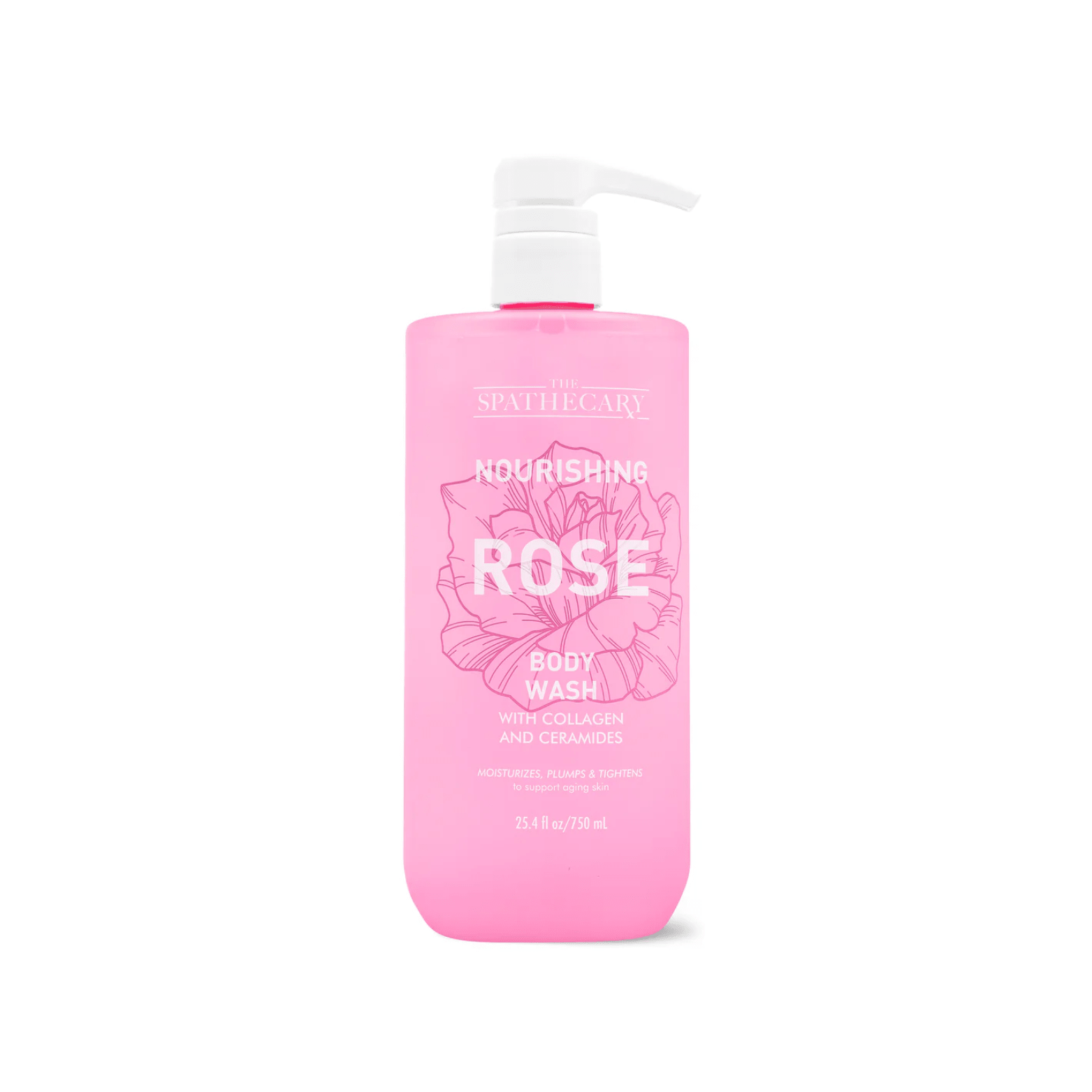 The Spathecary Nourishing Rose Body Wash 750 mL (25.4 fl oz)