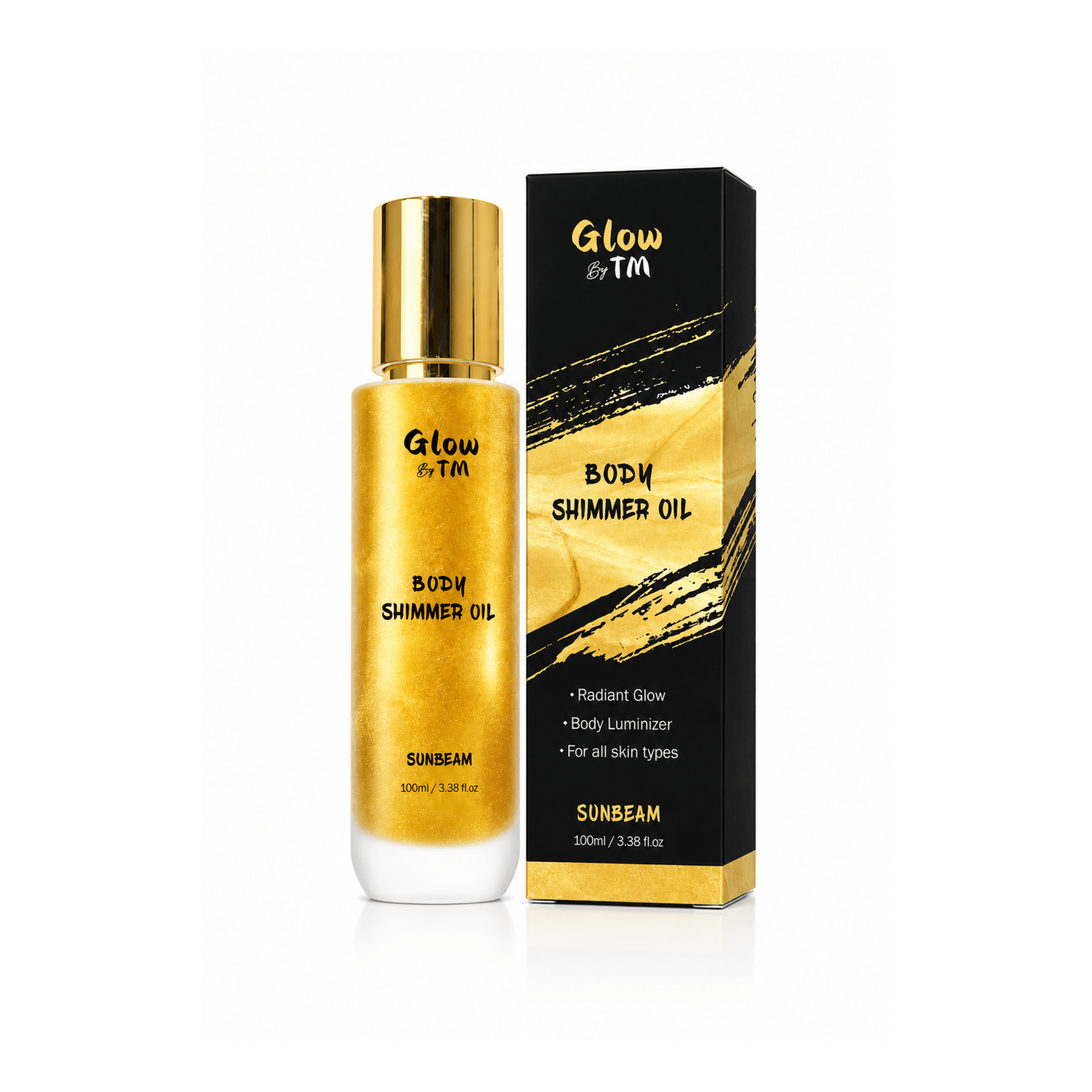 Toke Makinwa Beauty Sunbeam Body Shimmer Oil - 100ml