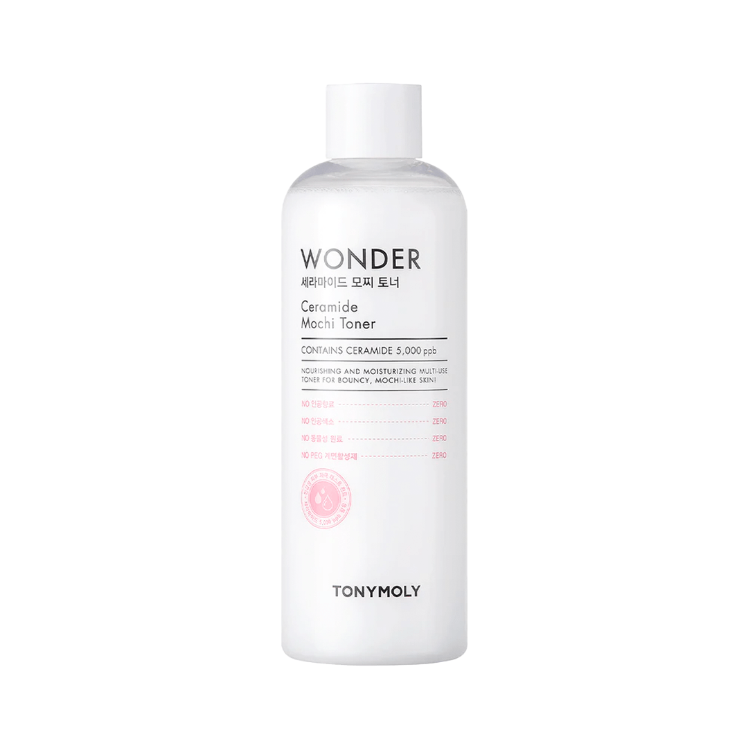 TonyMoly Wonder Ceramide Mochi Toner – 500ml (MINIMUM OF 6)