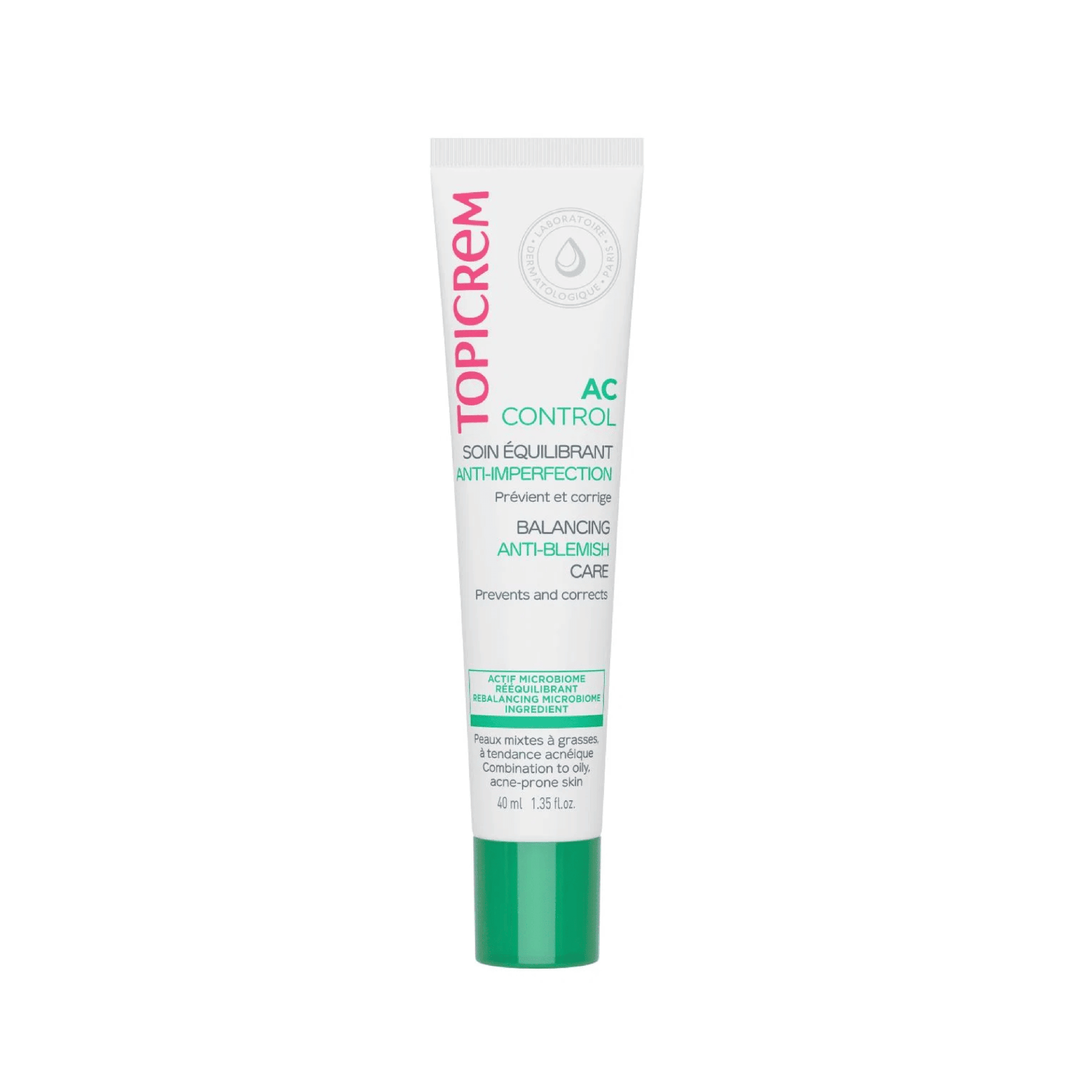 Topicrem AC Control Balancing Anti-Blemish Care Cream - 40ml