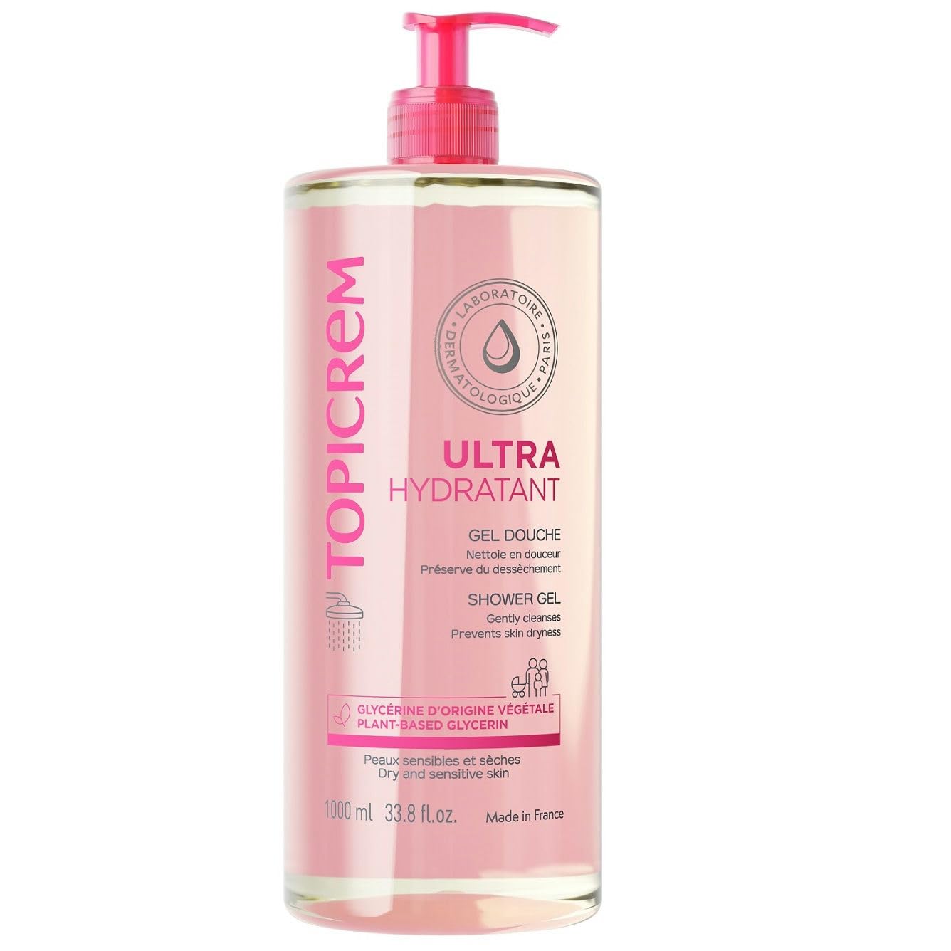 Topicrem Lightening Ultra Moisturizing Shower Gel 1000ml
