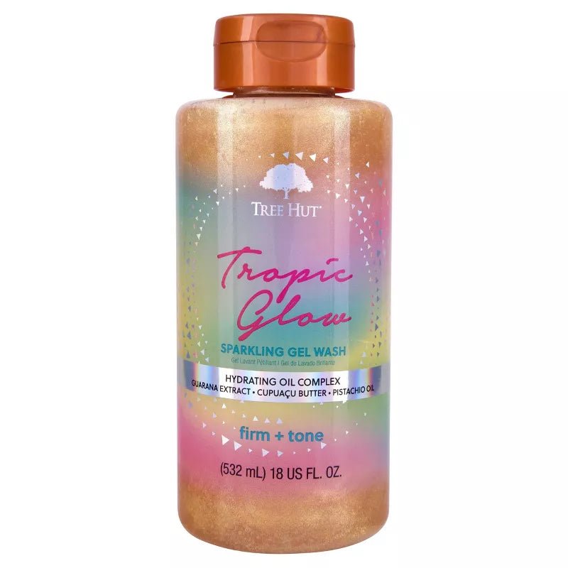 Tree Hut Foaming Gel Body Wash Tropic Glow 18 oz