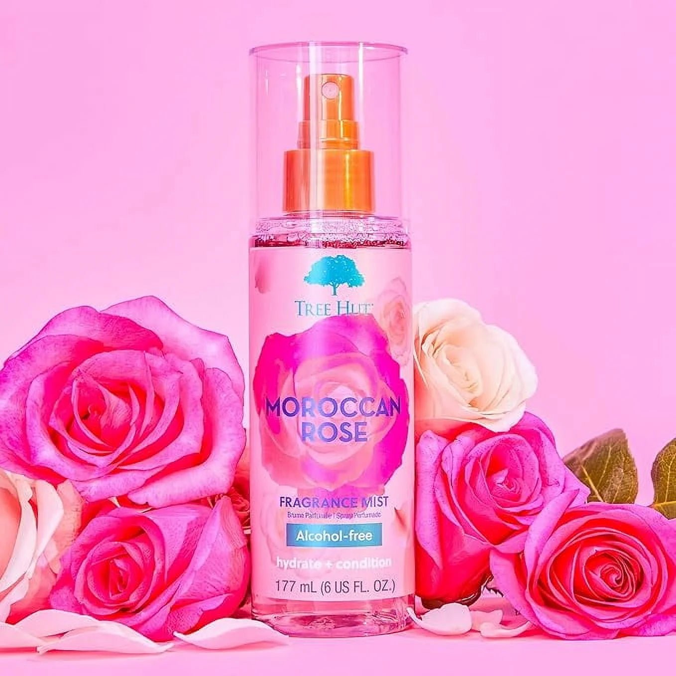 Tree Hut Fragrance Mist Moroccan Rose – Long - Lasting Scent