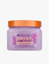 Tree Hut Shea Sugar Scrub Alluring Amethyst 510g | Exfoliate & Hydrate