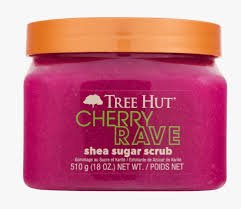 Tree Hut Shea Sugar Scrub Cherry Rave 510g | Exfoliate & Hydrate