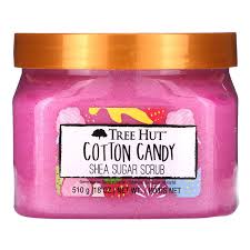 Tree Hut Shea Sugar Scrub Cotton Candy | Sweet & Smooth Exfoliation