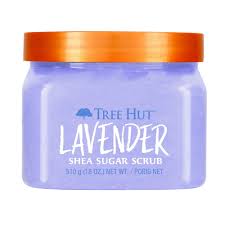 Tree Hut Shea Sugar Scrub Lavender | Relaxing & Exfoliating Body Scrub