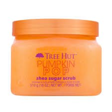 Tree Hut Shea Sugar Scrub Pumpkin Pop 510g | Exfoliate & Hydrate