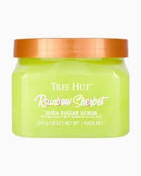 Tree Hut Shea Sugar Scrub Rainbow Sherbet | Sweet & Hydrating Exfoliation