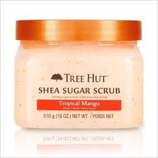 Tree Hut Shea Sugar Scrub Tropical Mango 510g | Exfoliate & Hydrate