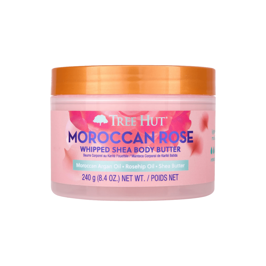 Tree Hut Whipped Body Butter Moroccan Rose 240g
