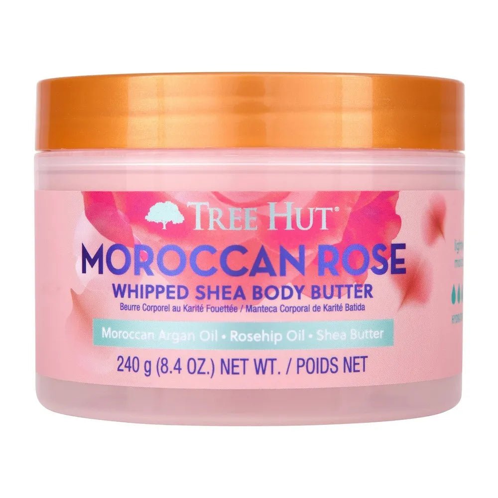 Tree Hut Whipped Body Butter Moroccan Rose – Deep Hydration